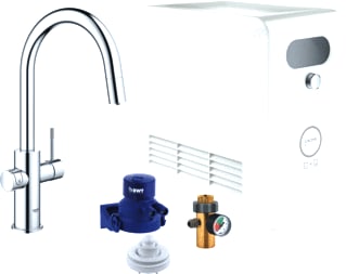 Grohe - Blue Professional Duo C Tapwatersysteem Blue Prof Duo C-Uitl Ch