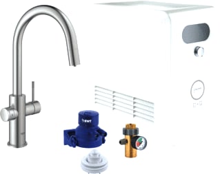 Grohe - Blue Professional Duo C Tapwatersysteem Blue Prof Duo C-Uitl Ss