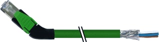 MURR - Patchkabel twisted pair v industrie eth pur 2x2xawg22 gn 20m