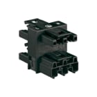 Wago - Winsta Midi 770 Comp. verd. insteekb. gebouwinstal. Verdeler 1M-3F 3P Zw