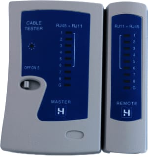 Hirschmann Multimedia - Meet-/testapparatuur voor comm.tech utp test shop
