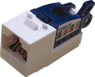 Radiall - RDC Modulaire connector Kj Utp 6A Toolless