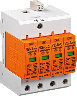 OBO - V25 280 Netoverspanningsbeveiliging Oversp V25-B+C/4-Fs