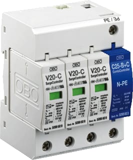 OBO - V20 Netoverspanningsbeveiliging Oversp V20-C/3+Npe-280