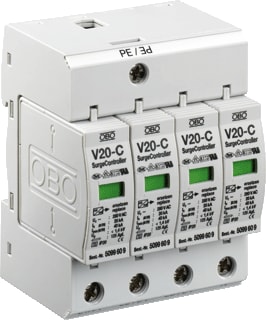 OBO - V20 550 Netoverspanningsbeveiliging Oversp V20-C/4-550