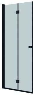 Dansani - Match Douchedeur vouwder h200x97-99 zw/gl
