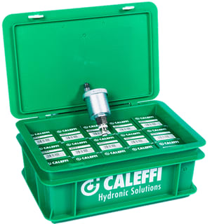 Caleffi - Vlotterontluchter Promo Koffer Minical 1/2"