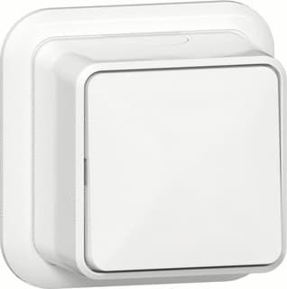 Gira - Opbouw Installatieschakelaar Wipsch. Uit 2-P K/P Zwt