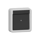 Gira - Opbouw Installatieschakelaar Wipsch. 2-P Spatwaterd Gr