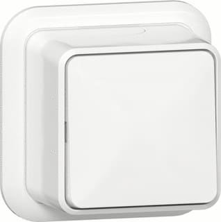 Gira - Opbouw Installatieschakelaar Wipsch. Kruis K/P Opb Zwt
