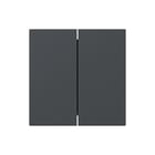 Gira - Bed.element / centr.pl. schakelmat. Wip 2-V R Syst 55 Antr