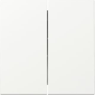 Gira - Bed.element / centr.pl. schakelmat. Wip 2-V System 55 Z.Wit M