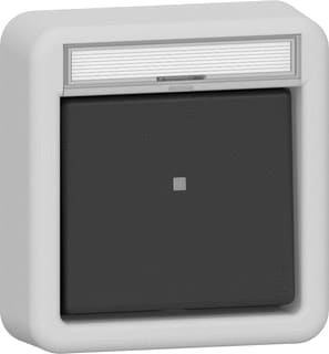 Gira - Opbouw Installatieschakelaar Wipdrukc.Tk (Bk) Gr