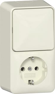 Gira - Opbouw Combinatie schakelaar/wcd Comb Wis/Wcd/Ra Montpl.