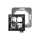 Gira - Bed.element / centr.pl. schakelmat. Set Ip44 Verl. Sch/Drukc