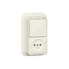 Gira - Opbouw Combinatie schakelaar/wcd Comb Wis/Wcd/Ra 2-P K/P O