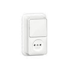 Gira - Opbouw Combinatie schakelaar/wcd Comb Wis/Wcd/Ra 2-P K/P O