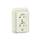 Gira - Opbouw Wandcontactdoos (WCD schakelmat.) Opb Wcdcontactdoos Ra 2V