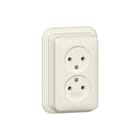 Gira - Opbouw Wandcontactdoos (WCD schakelmat.) Wcd Contactdoos 479110