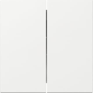 Gira - Bed.element / centr.pl. schakelmat. Wip 2-V R Syst 55 Z.Wit