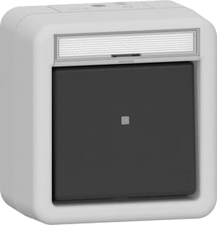Gira - Opbouw Installatieschakelaar Wipdrukc. Wisseldrukc. Tk