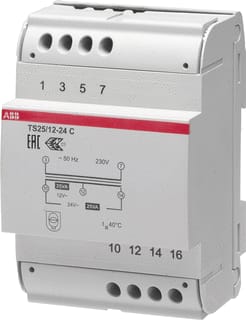 ABB - System pro M compact TS 1-fase stuurtransformator Trafo 25/12-24 C