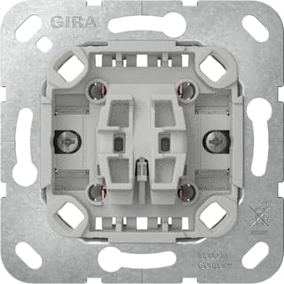 Gira - Installatieschakelaar Wipsch Wisselsch. 2-P Z/K