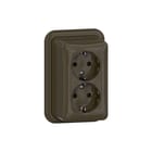 Gira - Opbouw Wandcontactdoos (WCD schakelmat.) Wcd Contactdoos 478018