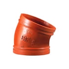 VSH - Shurjoint 7112 Fitting met 2 aansluitingen Grf Bcht 22,5Mm 168,3Ornj