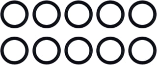 AWB - Toeb./onderd. gasgestookte cv-ketel o-ring d=12x2mm bypas se10