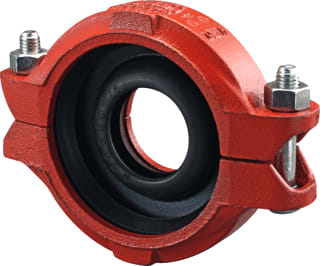 VSH - Shurjoint 7706 Fitting met 2 aansluitingen Groef Vrlp Ff 60,3X48,3 Rd