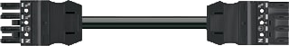 Wago - Patchkabel inst.bare gebouwinstall. KAB M-F 2M 4X1,5 ZW