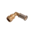 Henco - 40P Fitting met 2 aansluitingen Pers Bocht 26 X 22Knel