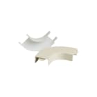 Attema - F25 Verticaal hoekstuk leidingkanaal Hoekstuk F25Fw Creme