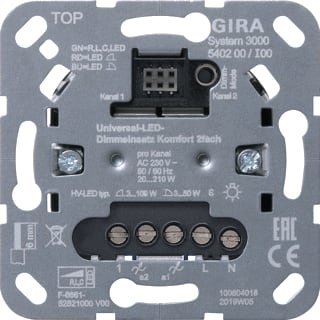 Gira - Systeem 3000 Comfort Dimmer Serie 3000 Basis