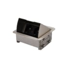 OCS - Mykanos Bureau aansluitunit tafelinbunit 2x230v rvs