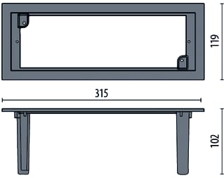 Performance in lighting - INSERT+ Mech. toebeh. verlichtingsarmatuur 310488