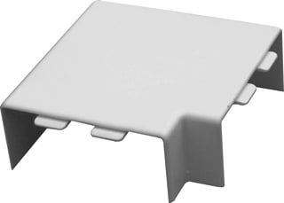 Canalit - M5 Verticaal hoekstuk leidingkanaal Vlakhaakstuk 110X60Mm Wit