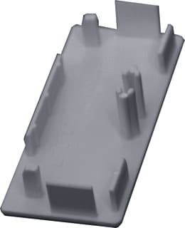 Canalit - M5 Eindschot leidingkanaal Eindstuk 110X60Mm Wit