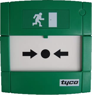 KAC (ADT) - Groen Nood Handmelder Handm Flex 1W