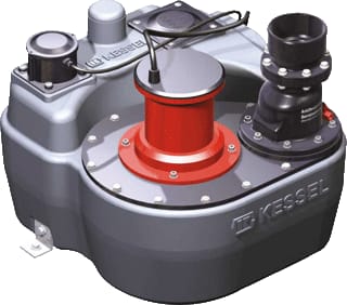 Kessel - Aqualift F Mono Waterpompunit (vuilwater/regen) aqualfm fecunit h 2,2 400