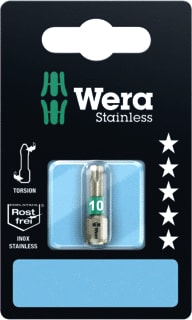 Wera - Bit Torx Ts Sb Tx10X25Mm