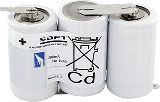 Saft - Noodverlichting Batterij, oplaadbaar sft batt set 3/vtd/sbs amp
