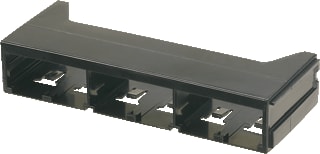 Panduit - QUICKNET Front-/patchpan. leeg kast/lessenr Patchp Adap 6X Minicom Mod