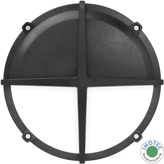 Bailey - Plafond-/wandarmatuur Defa Nep Half 8W 830 Zw Nood