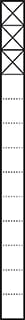 Siedle - KSF Communicatie-zuil Zuil 613-3 Sm