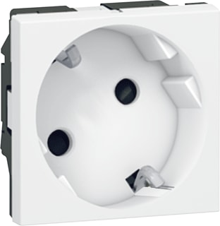 Legrand - Mosaic Wandcontactdoos (WCD schakelmat.) Wcd Ra 1V 45Gr Wt