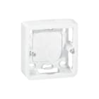 Legrand - Mosaic Opbouwbak inbouwschakelmateriaal Mos Opbhuis 30Mm 2Mod Wit