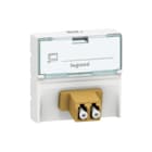 Legrand - Mosaic Datacontactdoos twisted pair Mos Glasv Wcd 2Xlc 2Mod