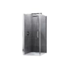 Novellini - Giada G+F wand Zijwand voor bad of douche Giadn F87 Zijw Hgl/Wit